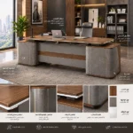 ⁦مكتب اداراة  فخم GD 108V⁩ - الصورة ⁦3⁩