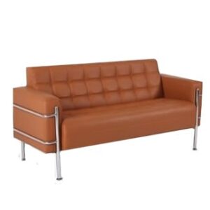 كنبة استقبال 3مقعد جلد