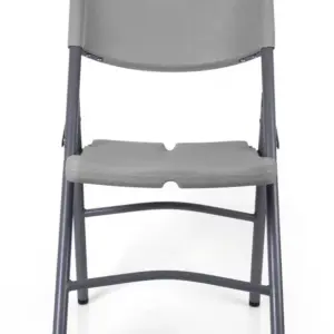 كرسى ينطوى رمادي اللون