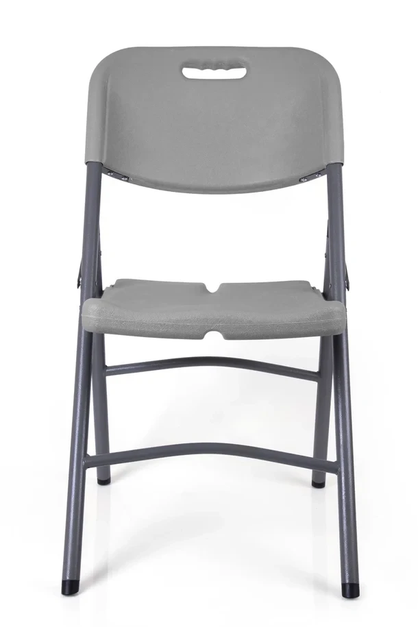 كرسى ينطوى رمادي اللون