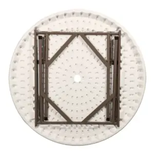 CR 110 - ترابيزة قابلة للطي دائرية من الروتان 110