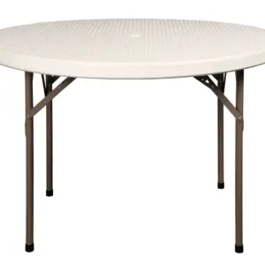 CR 110 - ترابيزة قابلة للطي دائرية من الروتان 110