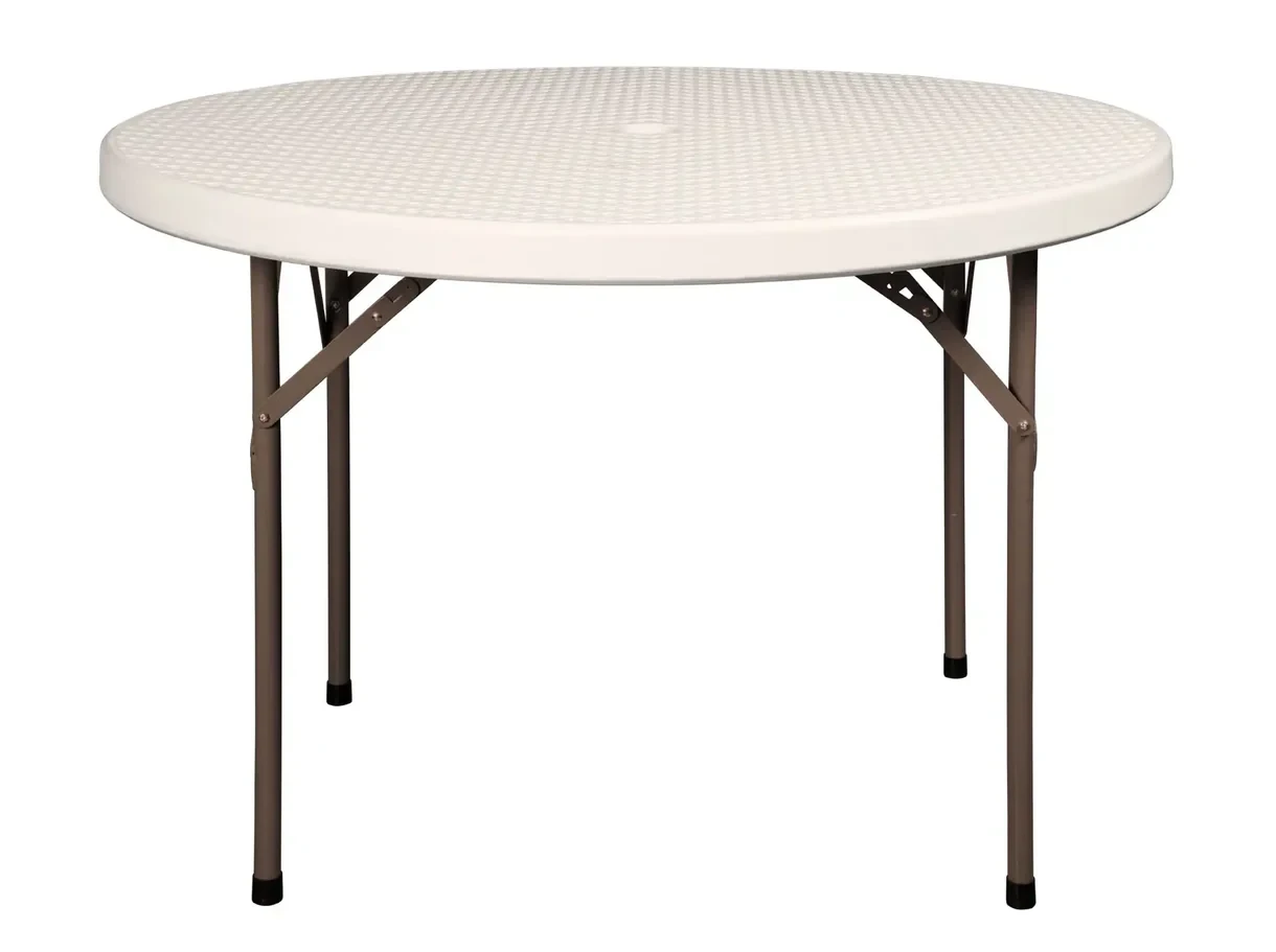 CR 110 - ترابيزة قابلة للطي دائرية من الروتان 110