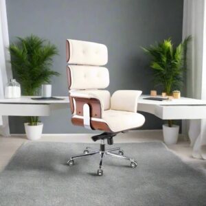 كرسي مكتب جلد مستورد CHG 36