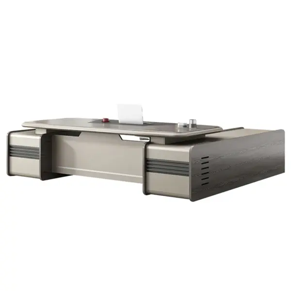 مكتب مدير فخم خشب MDF قشرة PVC كود GDGL 1002