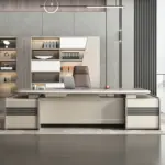 مكتب مدير فخم خشب MDF قشرة PVC كود GDGL 1002
