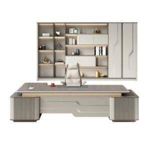 مكتب مدير فخم خشب MDF قشرة PVC كود GDGL 1008