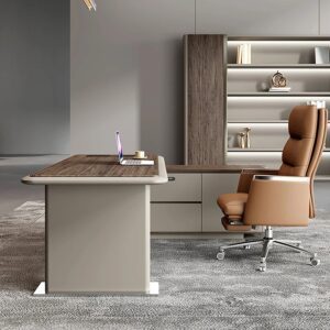 مكتب مدير فخم خشب MDF قشرة PVC كود GDGL 1007