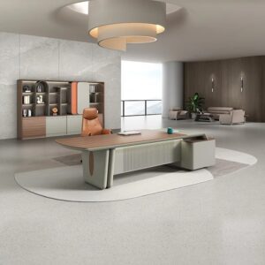 مكتب مدير فخم خشب طبيعى دهانات قشرة طبيعى كود GDGL 1010