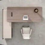 مكتب مدير خشب MDF كود GDGL 1012