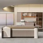 مكتب مدير خشب MDF كود GDGL 1012