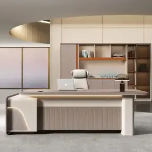 مكتب مدير خشب MDF كود GDGL 1012