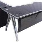 مكتب زجاج سيكوريت كود  GLD0005