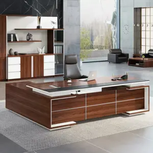 مكتب مدير خشب   كود GDGL 1019