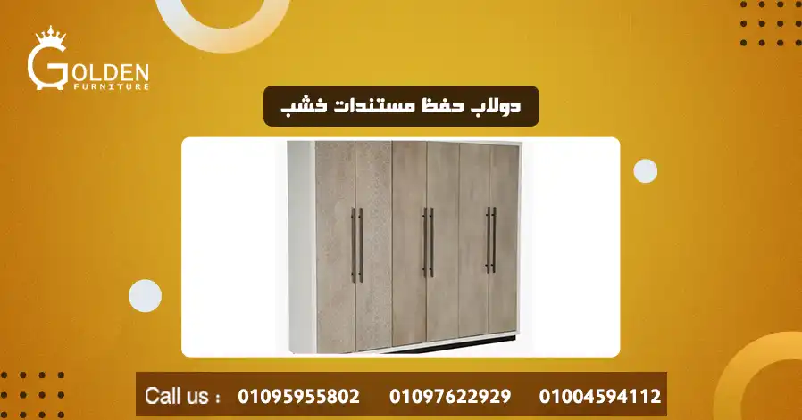 دولاب حفظ مستندات خشب