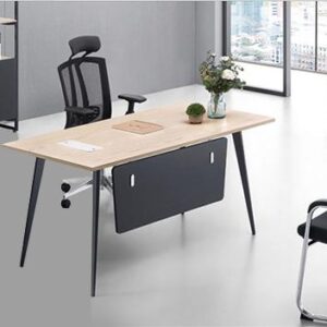 مكتب كمبيوتر خشب فى معدن كود GLD 0065