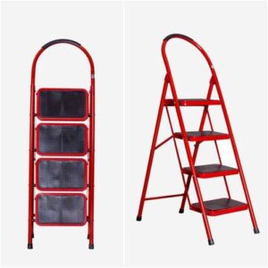 سلم معدني قابل للطي 4 درجات من هايل ميتال