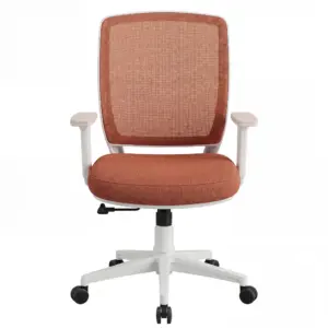 إيكو سمارت كرسي مكتب طبي مودرن شبك متحرك فريم أبيض