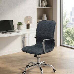 كرسى مكتبى  تنجيد قماش  يدات  معدن