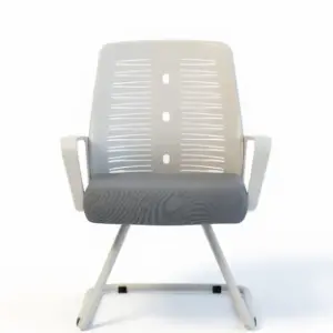 روما كرسي ميش طبي مودرن فريم أبيض ثابت