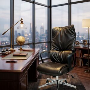 كرسى  مدير جلد موديل Fonix