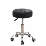 ⁦كرسى  معمل  جلد متحرك Lab chair⁩ - الصورة ⁦3⁩