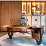 ⁦جولد  102 مكتب تنفيذى فاخر  موردن ذات تصميم  هندسى  رائع⁩ - الصورة ⁦2⁩