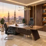⁦جولد  104 مكتب تنفيذى فاخر  موردن شامل سايد جانبى⁩ - الصورة ⁦2⁩