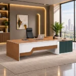 مكتب مدير مودرن مرتكز على  سايد  جانبى GLD 0012